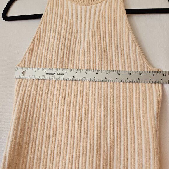 Bebe Sleeveless Turtle Neck Top Sz S - Picture 4 of 6